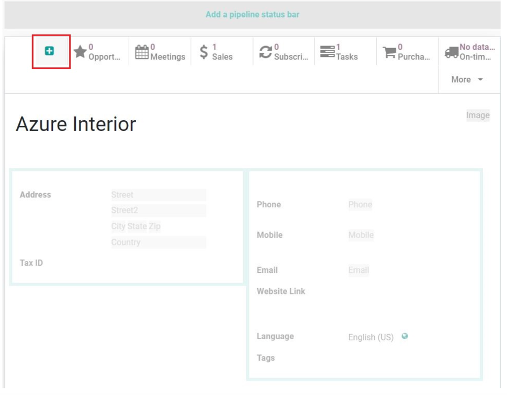 Kontaktmodell in Odoo anpassen